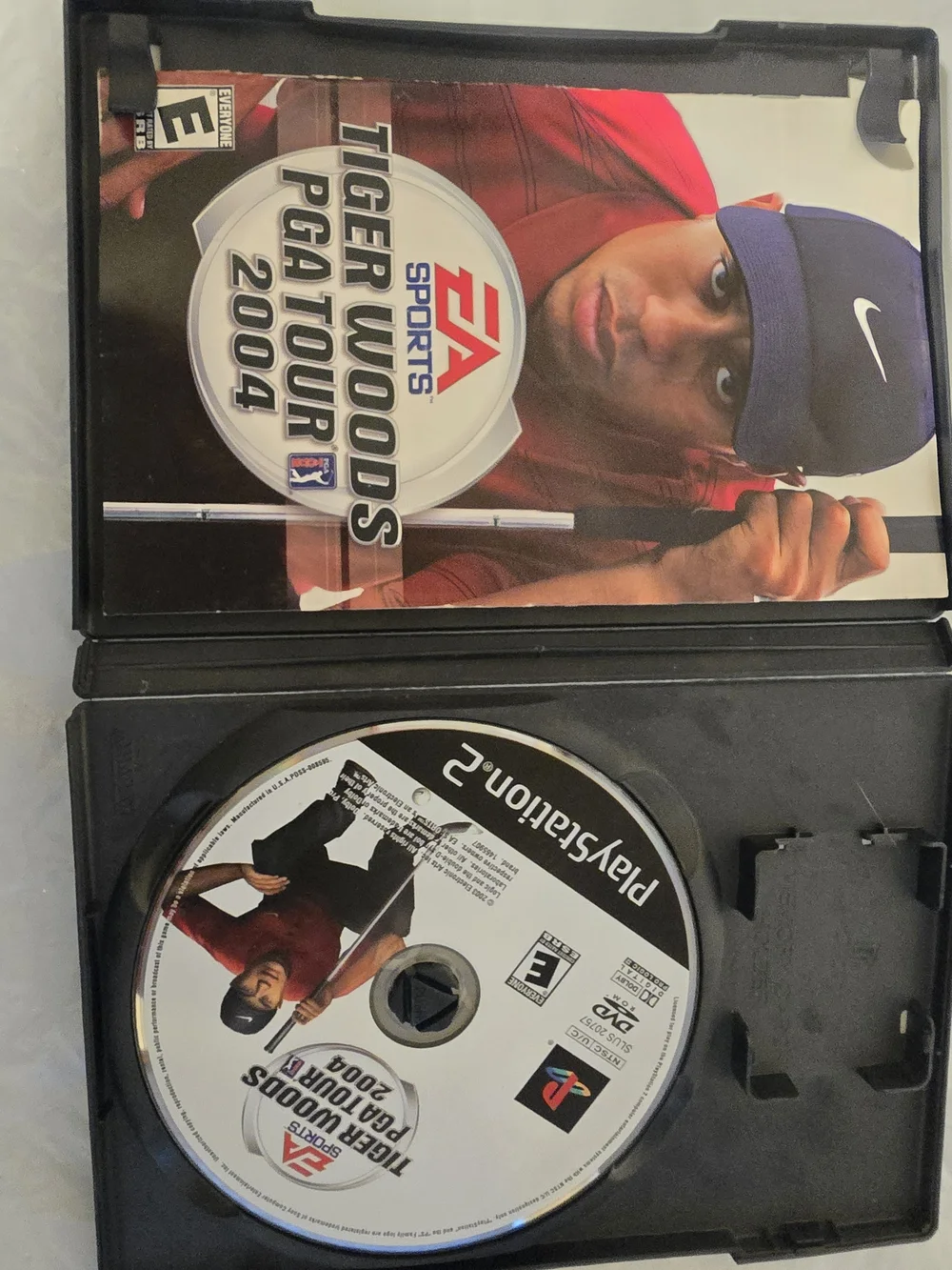 Sony PlayStation 2 Tiger Woods PGA Tour 2004 – Like New Original No Scratches